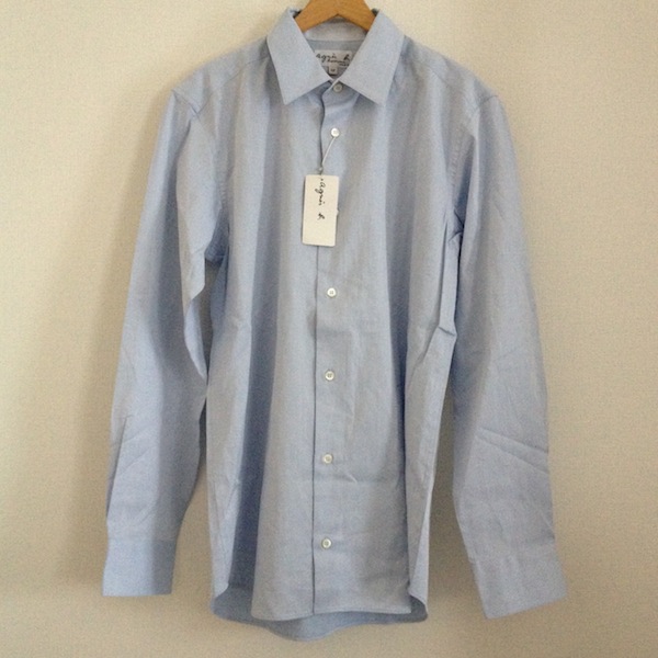 [life] アニエスベー シャツ 38 定価19，950円