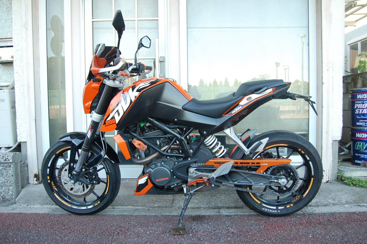 お得，爆買い ☆2012 KTM DUKE 200 デューク☆125250390