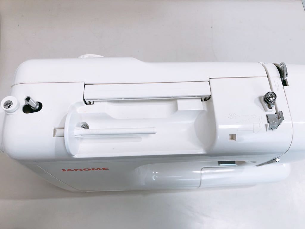 JANOME ミシン 751型 D200 カバー付 説明書 アダプター 付属品