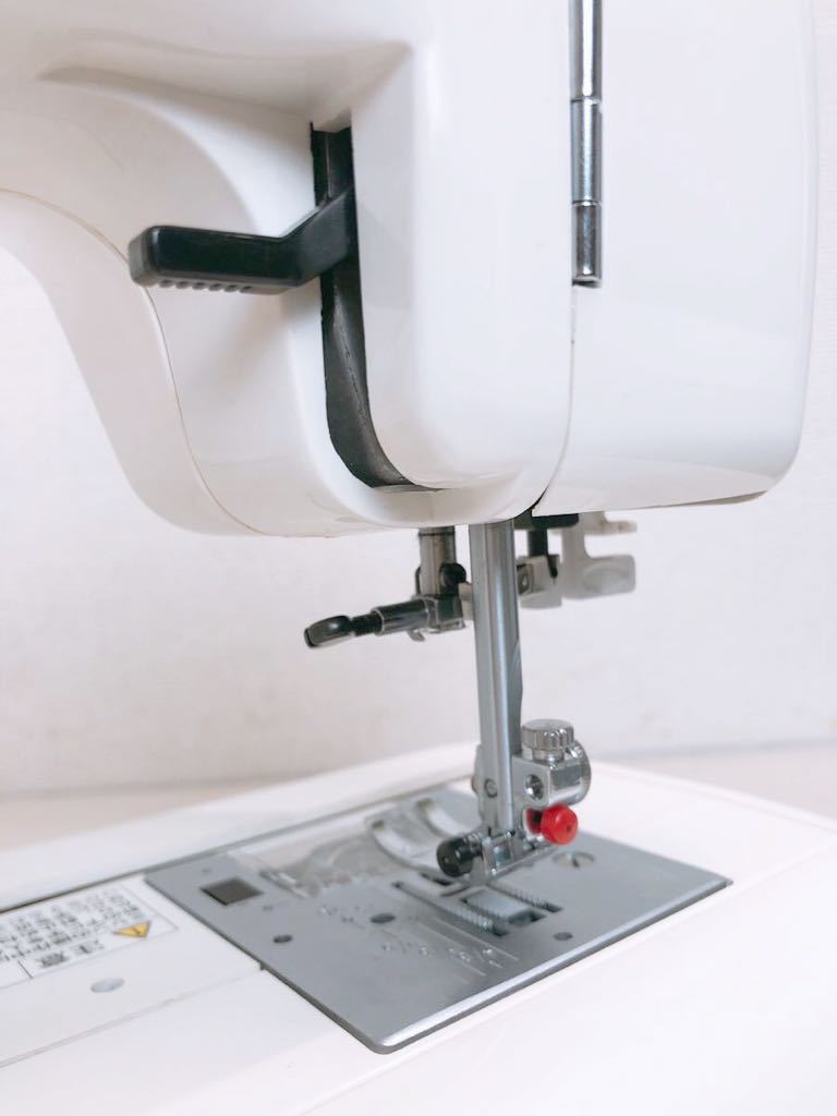 JANOME ミシン 751型 D200 カバー付 説明書 アダプター 付属品