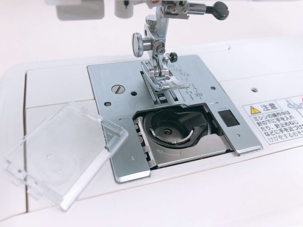 JANOME ミシン 751型 D200 カバー付 説明書 アダプター 付属品