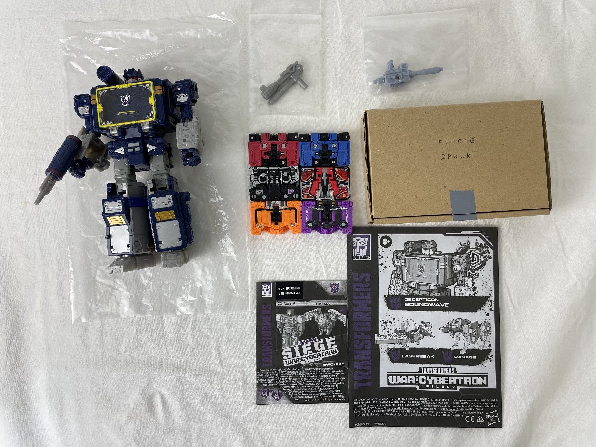 箱無 セット WFC-14 サウンドウェーブ ウォーフォーサイバトロン TF 
