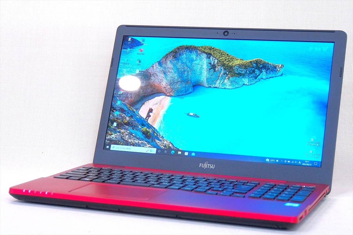 Win10 富士通 LIFEBOOK AH50/C3☆i7-7700HQ/メモリ4GB /1000GB/15.6型