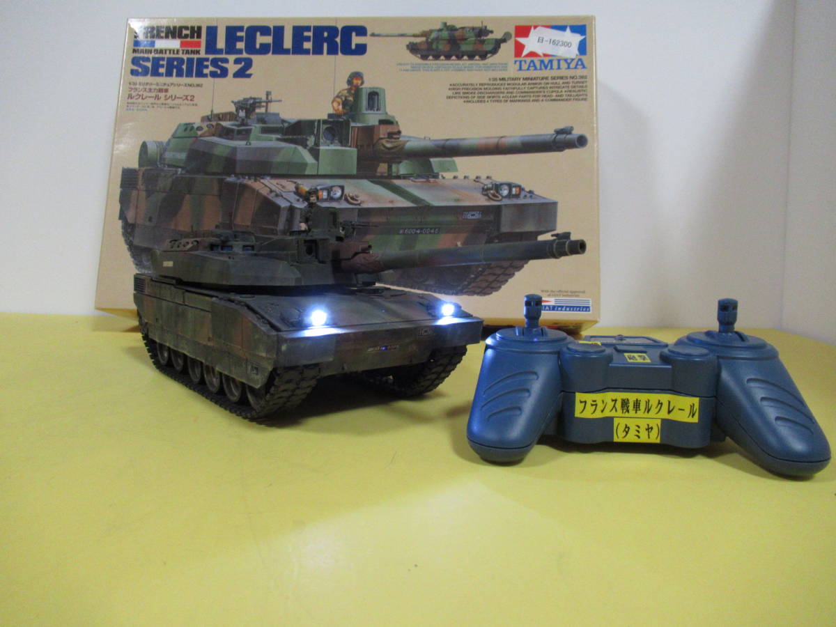 RC3chに改造 タミヤ 1/35 フランス戦車 ルクレール (走行に難あり) 1⁄35
