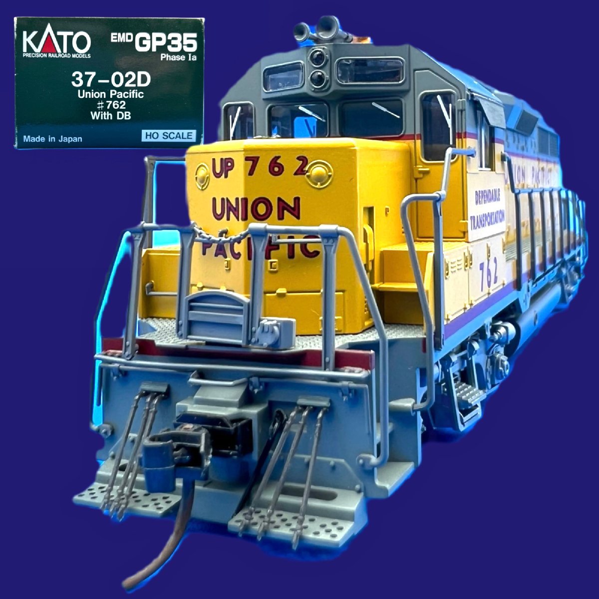 2J HO_外国形 KATO カトー GP35 Union Pacific 762号機 品番37-02D