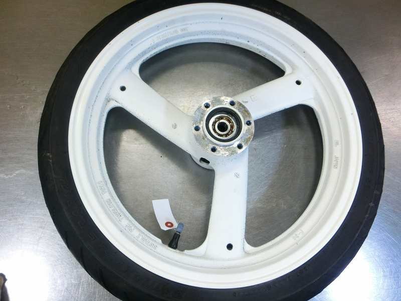 G☆ FZR400 フロントホイール 17x3.00☆C767、1WG、3EN FZR400 1WG 3EN リア17インチ化キット スイングアーム records