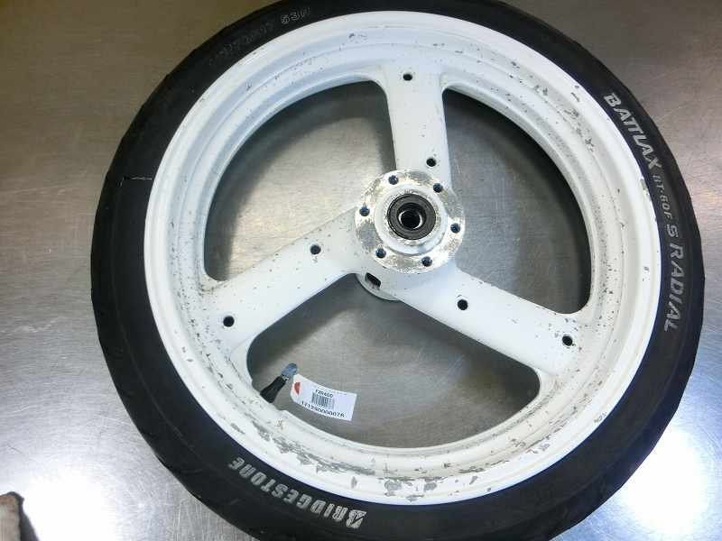 G☆ FZR400 フロントホイール 17x3.00☆C767、1WG、3EN FZR400 1WG 3EN リア17インチ化キット スイングアーム records