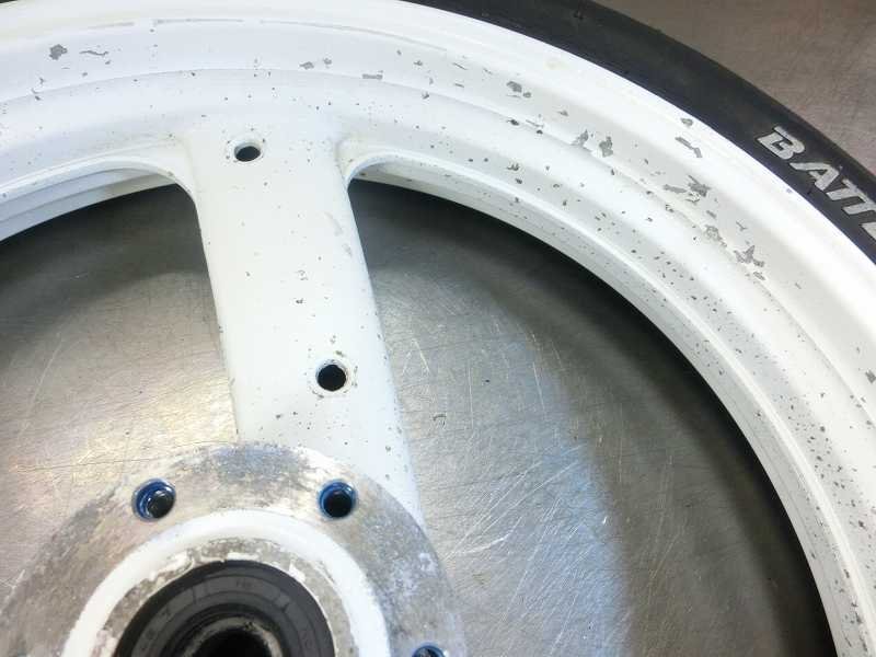 G☆ FZR400 フロントホイール 17x3.00☆C767、1WG、3EN FZR400 1WG 3EN リア17インチ化キット スイングアーム records