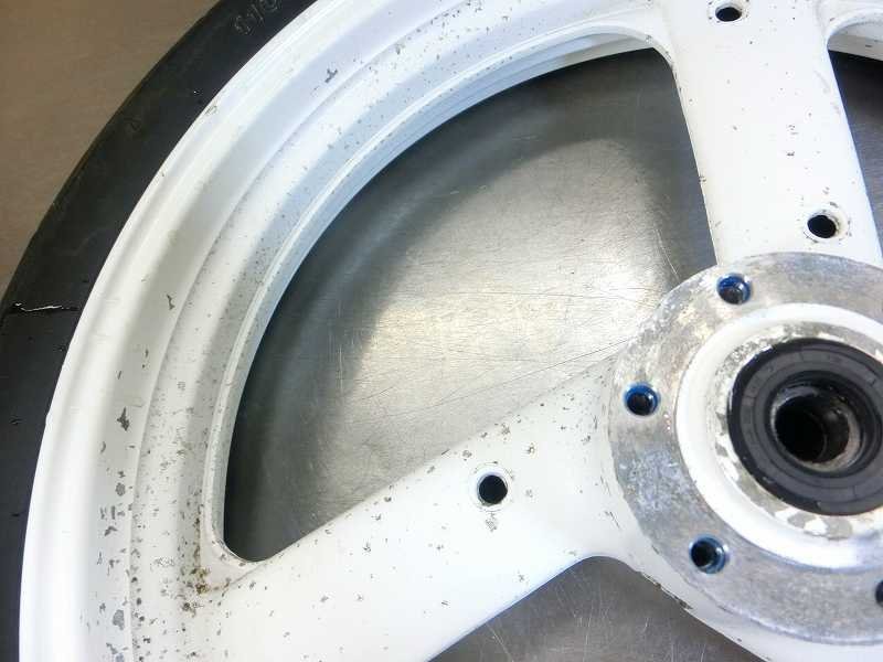 G☆ FZR400 フロントホイール 17x3.00☆C767、1WG、3EN FZR400 1WG 3EN リア17インチ化キット スイングアーム records