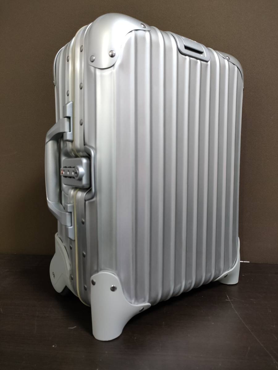 RIMOWA トパーズミニトロリー(キッズトロリー)超稀少廃盤２輪2013年ドイツ製！実使用無し展示品!920.42(929.42) 検索用(パイロット)