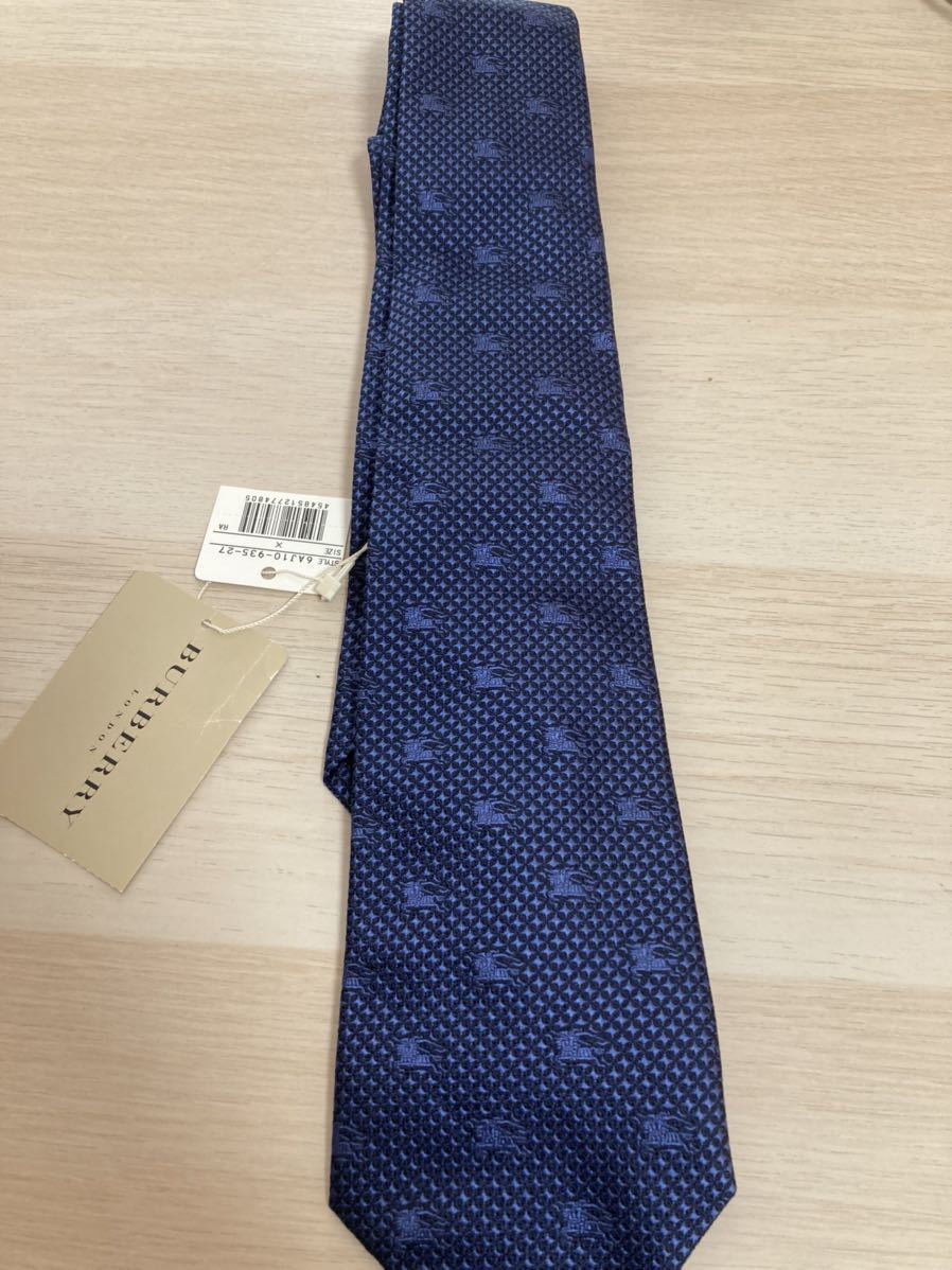 極美品Burberry ネクタイ 現行タグ ノバチェック シルク