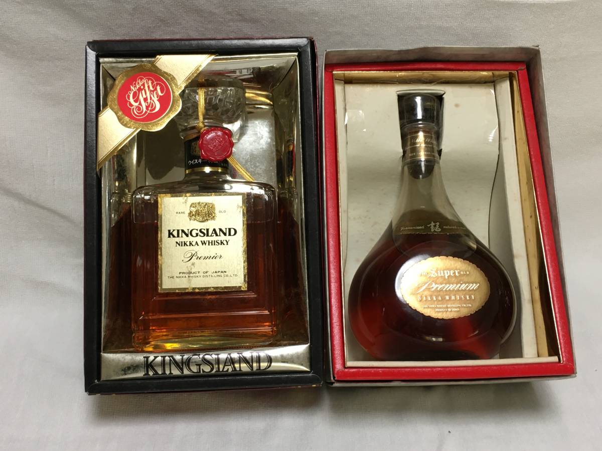 【新作登場，限定SALE】 未開栓 古酒 ニッカ ウイスキー キングスランド プレミア ＆ スーパーニッカ プレミアム まとめて2本セット 箱付(日本)｜売買されたオークション情報、yahooの商品情報をアーカイブ公開 - オ 日本