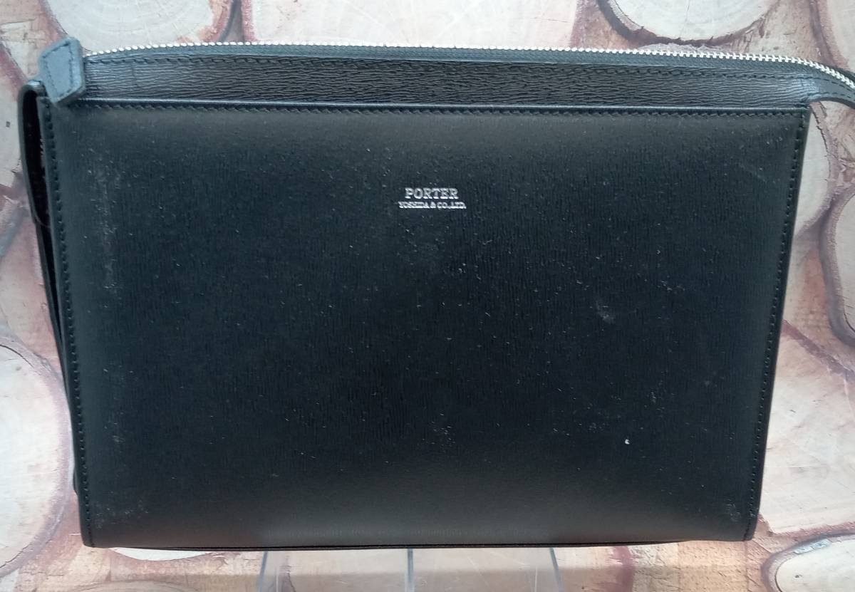 人気SALE，HOT PORTERポーター/ FLUX POUCH フラックスセカンドバッグ 持ち手なしバッグ /No 197-0158/ブラック(セカンドバッグ)｜売買されたオークション情報、yahooの商品情報をアーカイブ公開 - オークファン セカンドバッグ
