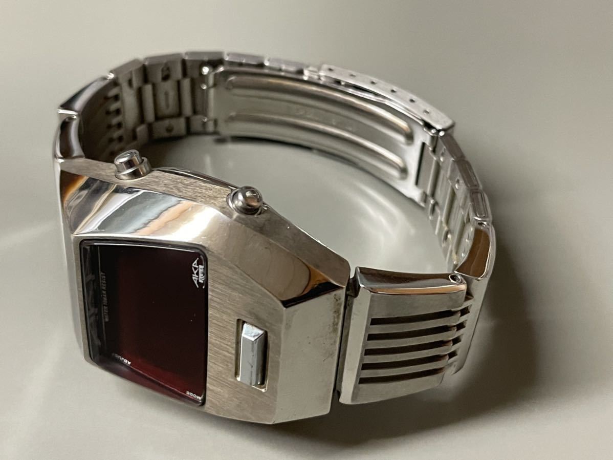 1円〜☆メンズ腕時計 SEIKO セイコー ALBA アルバ AKA デジタル W670