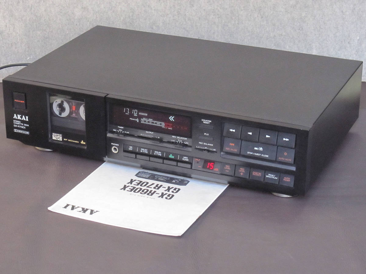 ☆AKAI AKAI GX-R70EX GX-R70EX（動作良好、取説コピー付） リバース