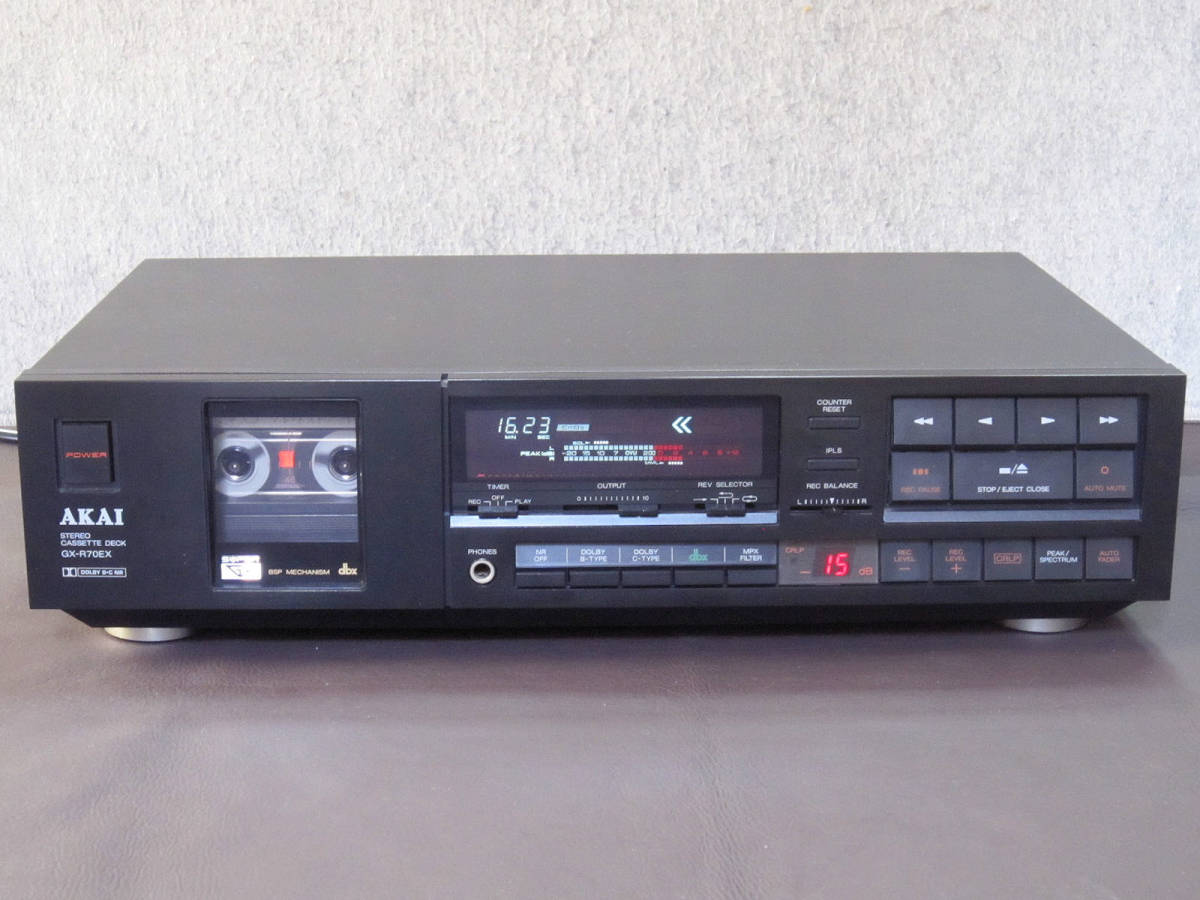 ☆AKAI AKAI GX-R70EX GX-R70EX（動作良好、取説コピー付） リバース