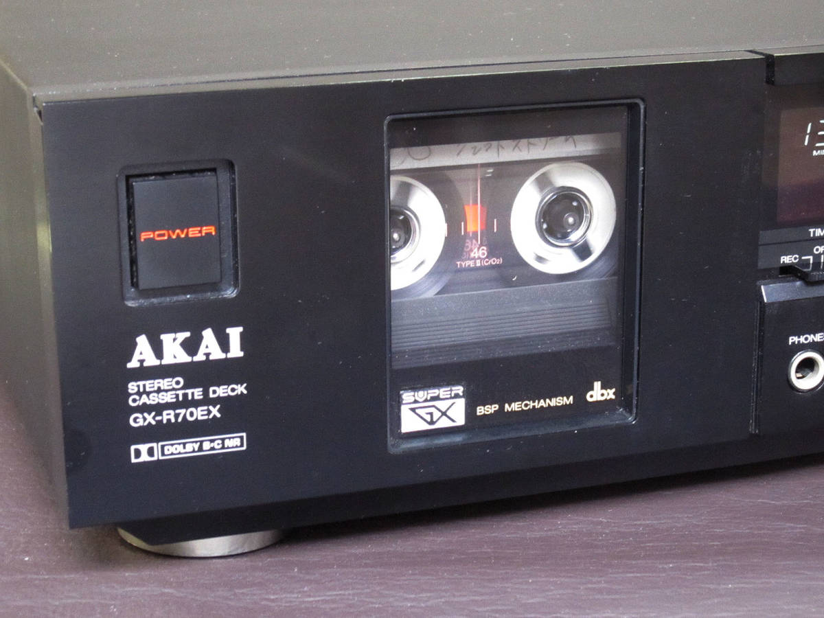 ☆AKAI AKAI GX-R70EX GX-R70EX（動作良好、取説コピー付） リバース