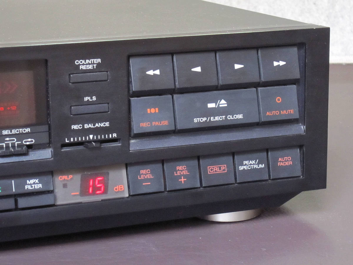 AKAI GX-R70EX リバースデッキ(動作良好、取説コピー付き) ☆AKAI AKAI GX-R70EX GX-R70EX（動作良好、取説コピー付） リバース
