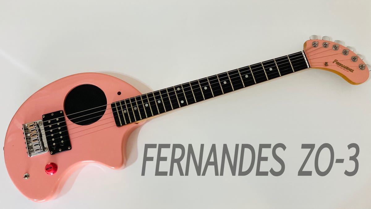 ZO-3 FERNANDES フェルナンデス エレキギター Fernandes レッド アンプ