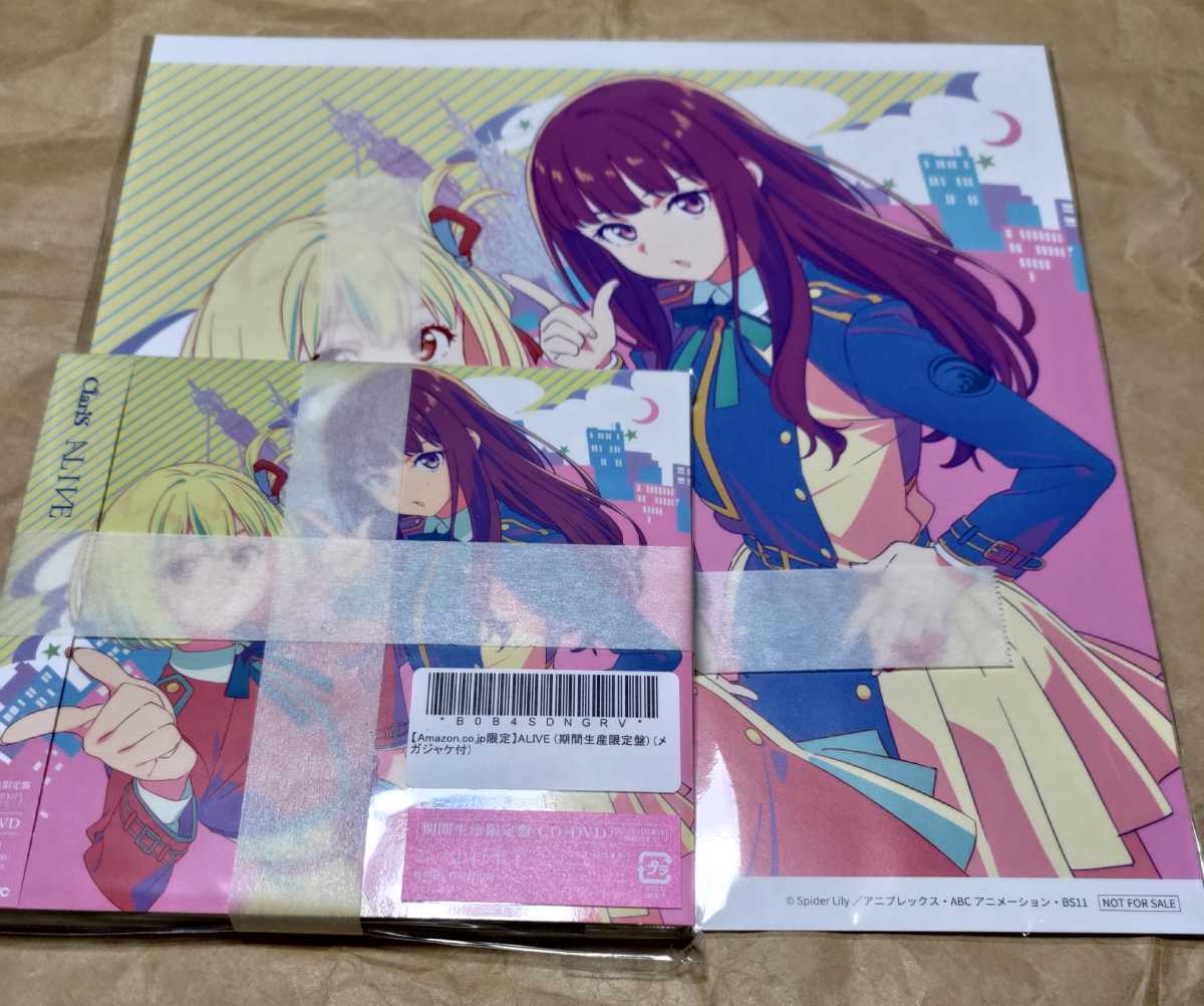 【格安，新品】 ClariS Amazon.co.jp限定 ALIVE 期間生産限定盤 メガジャケ付 リコリス リコイル(アニメソング一般)｜売買されたオークション情報、yahooの商品情報をアーカイブ公開 - オークファン アニメソング一般