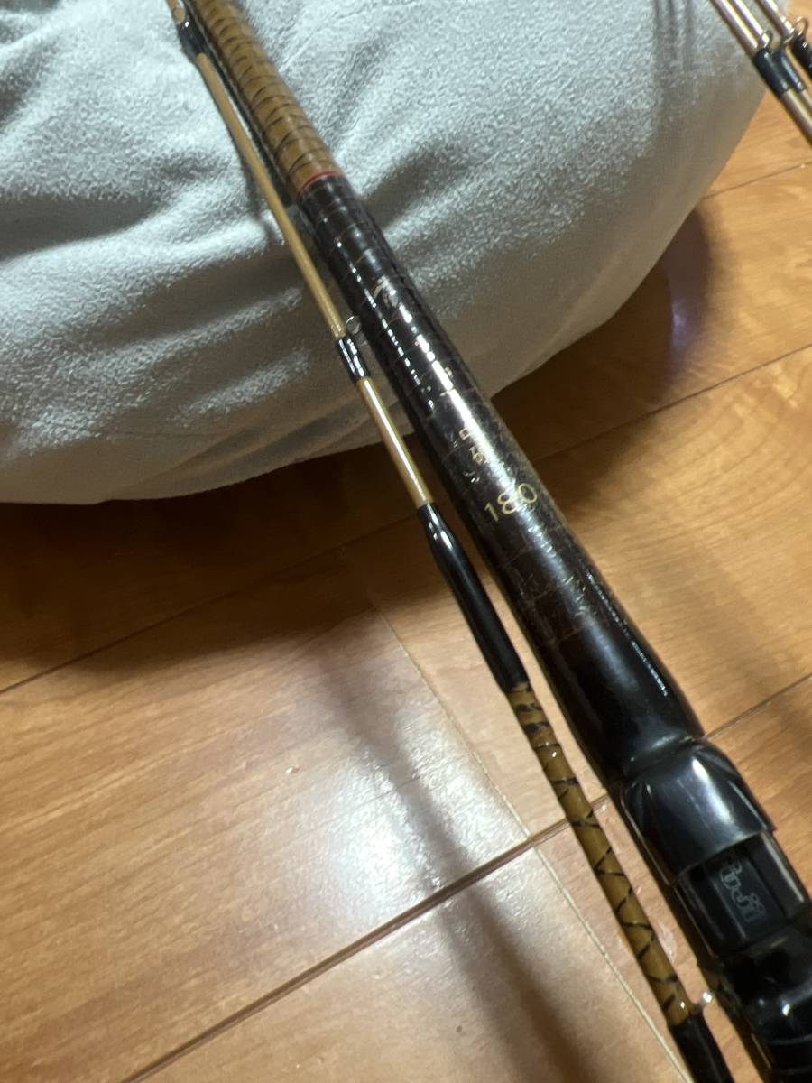 シマノ 青波巧 中硬 180 セイハコウ 穂先3本付き 中古良品(チヌ竿