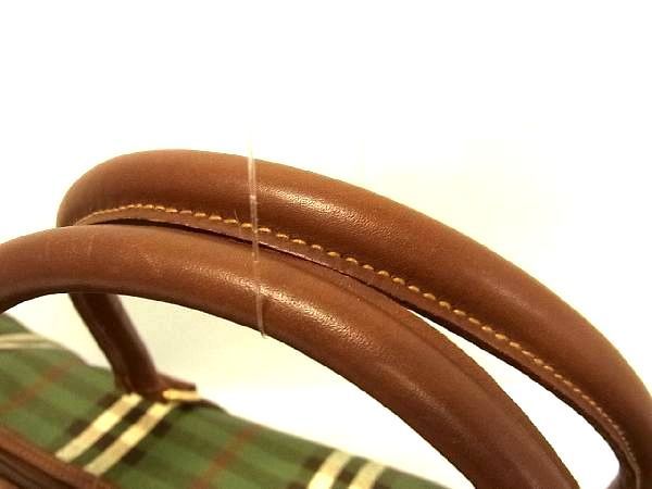1円 Burberrys バーバリーズ ノバチェック PVC 2WAY ボストン