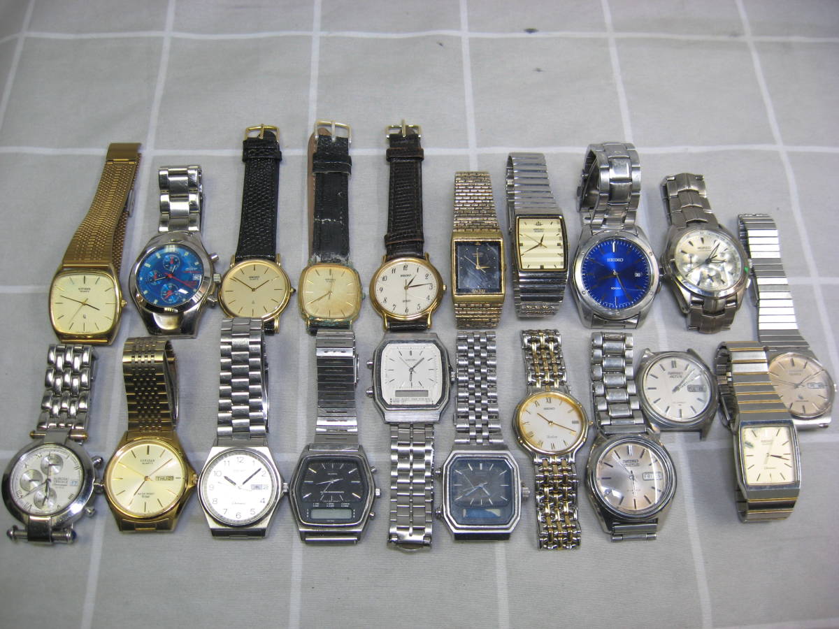 ジャンク品 セイコー 腕時計 SEIKO シチズン ☆腕時計まとめ14本 