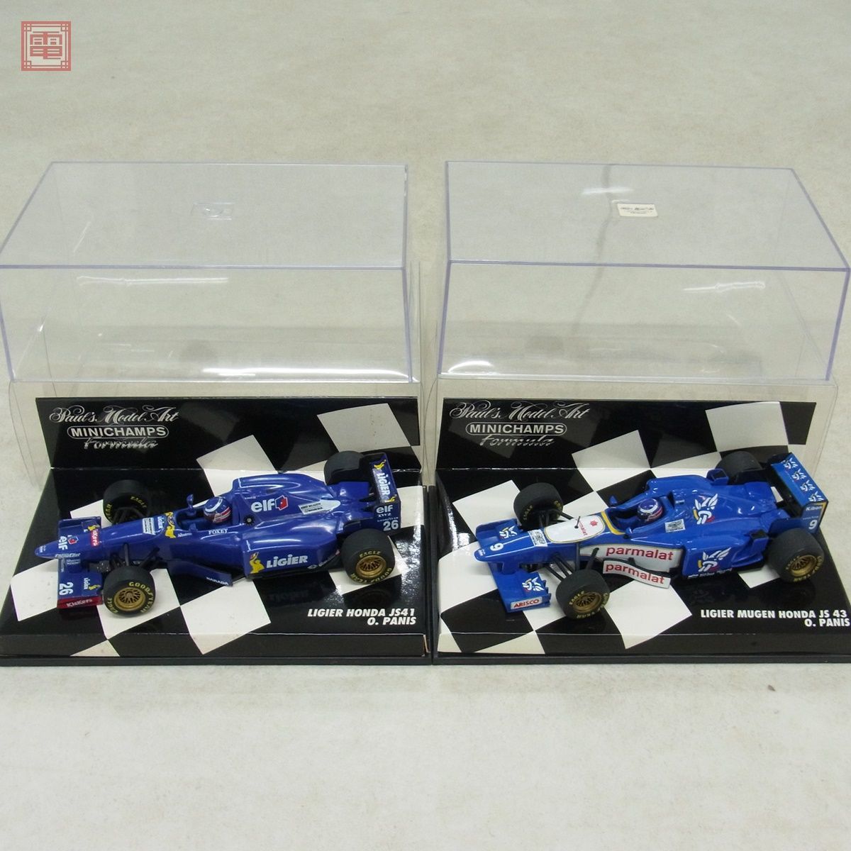 PMA 1/43 リジェ 無限 ホンダ JS41/JS43 計2点セット オリビエ・パニス
