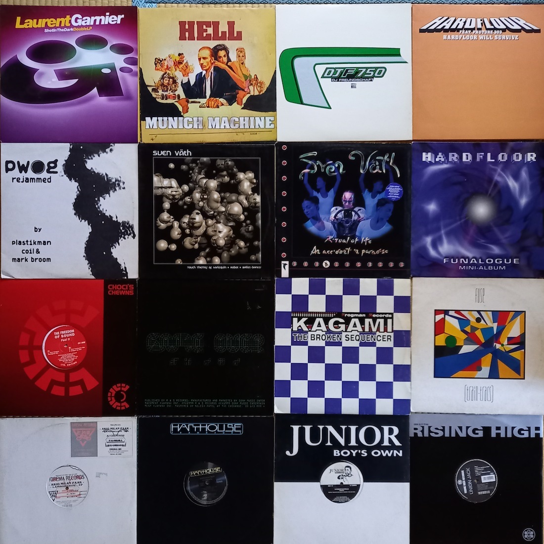 【高品質，HOT】 テクノ LP 12インチ まとめて 60枚 DJ HELL HARDFLOOR Richie Hawtin UNDERWORLD TOREMA KEN ISHII F.U.S.E. RISING HIGH(テクノ)｜売買されたオークション情報、yahooの商品情報をアーカイブ公開 - オークファン テクノ