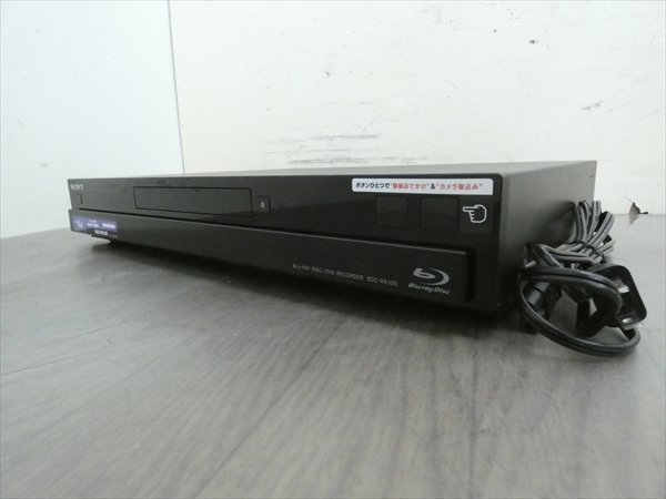 テレビ・映像機器 2009年製 SONY製 ブルーレイディスクレコーダー「BDZ