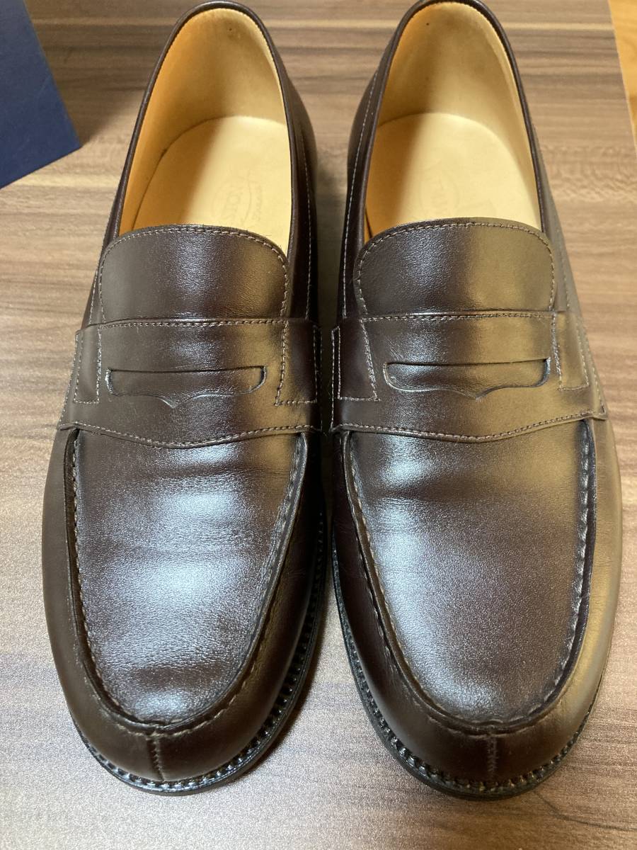 新品購入試着のみ】J.M.WESTON 180 ローファー 5D ダークブラウン 