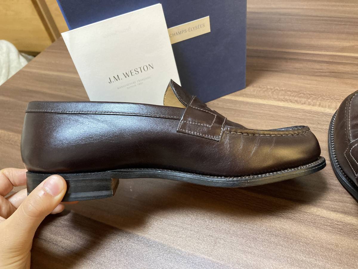 J.M WESTON(ジェイエムウエストン) 180 やさい 5D ダークブラウン