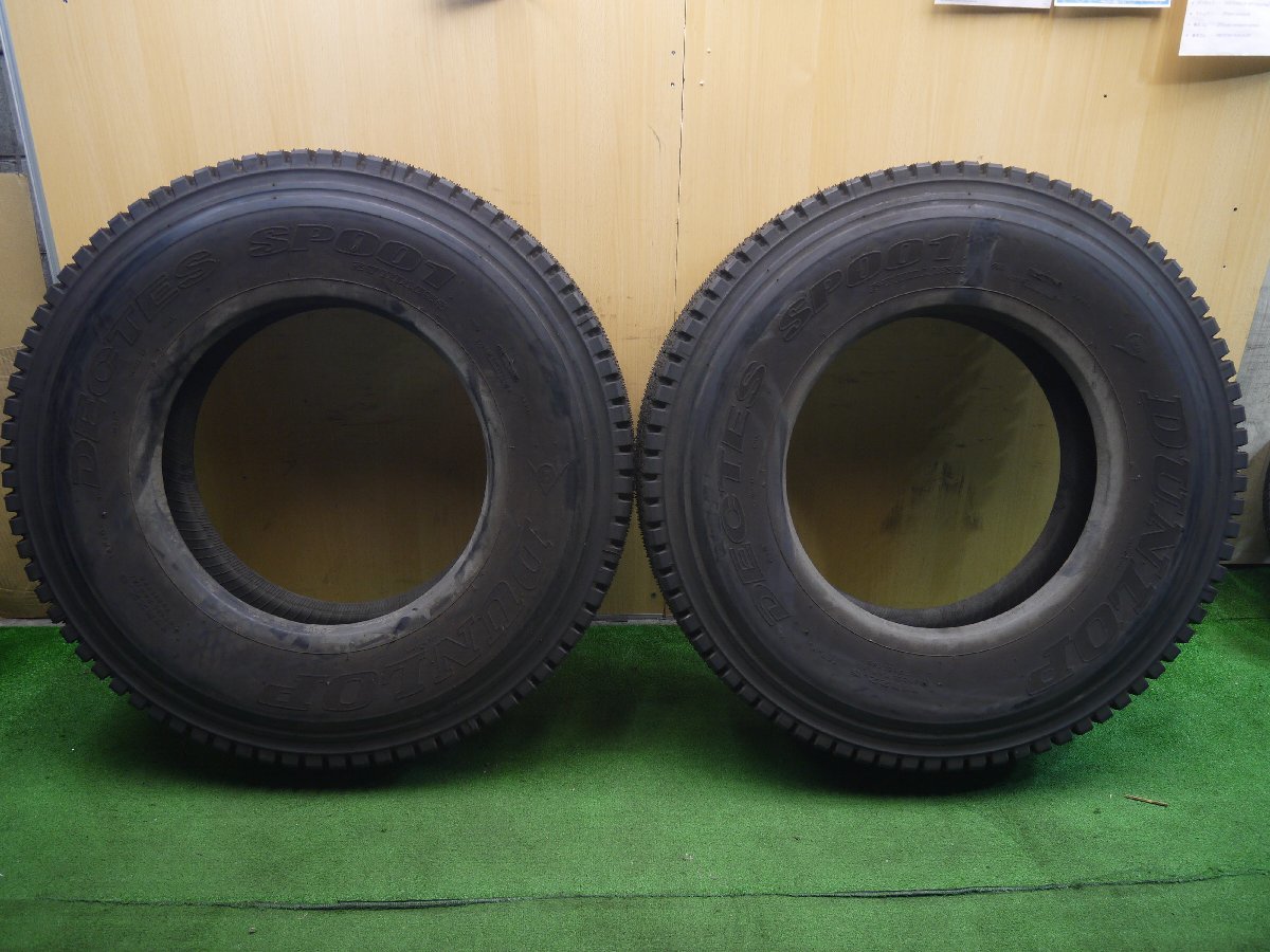 未使用☆トラック タイヤ 11R22.5 14PR スタッドレス ダンロップ 