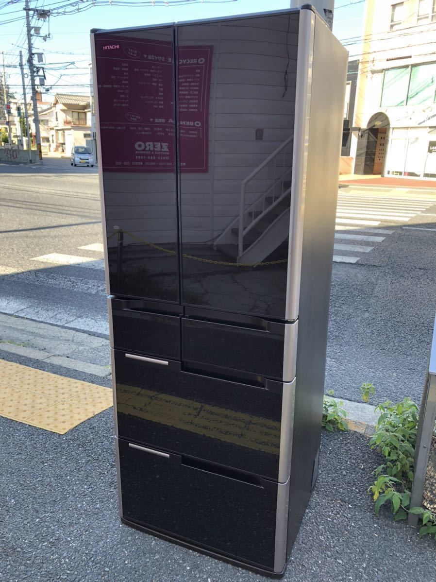 2025，限定SALE A- 完動品 日立 ノンフロン冷凍冷蔵庫 R-G4800D XT 型 HITACHI 2014年製 5ドア 475L冷蔵庫 自動製氷機能 家電 ブラウン キッチン家電(400リットル～)｜売買されたオークション情報、yahooの商品情報をア 400リットル～