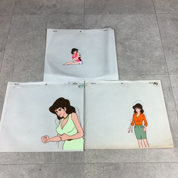 K1040【コンパクト】【希少】ルパン3世 セル画 □峰不二子 □モンキー