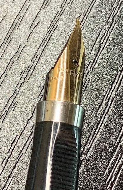 良品 PARKER パーカー 万年筆 ペン先 14K XF MADE IN FRANCE