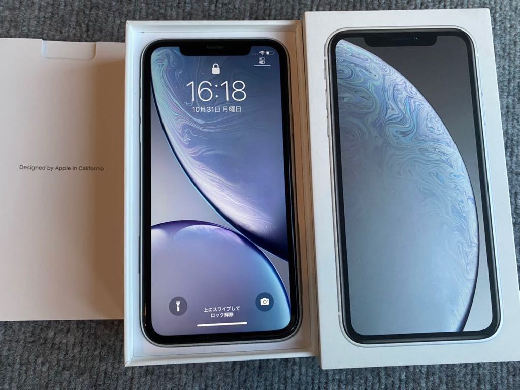 XR iPhone 公式通販 SIMフリー 128GB 0 128G GB White Apple xr