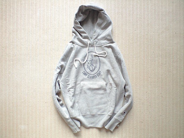 即決 別注品 復刻 青タグ 米海軍学校 エンブレム Champion REVERSE 