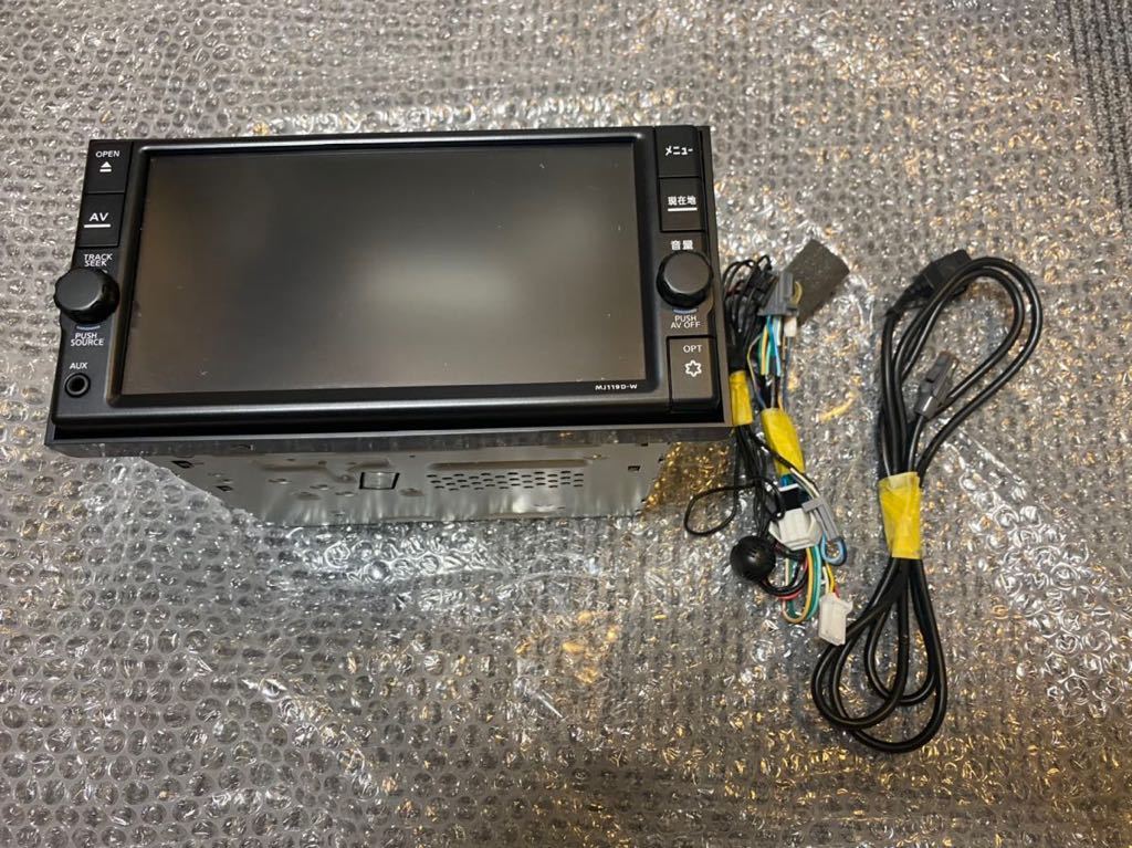 MJ119D-W 日産純正 日産純正ナビ メモリーナビ MJ118D-W 2026年最新