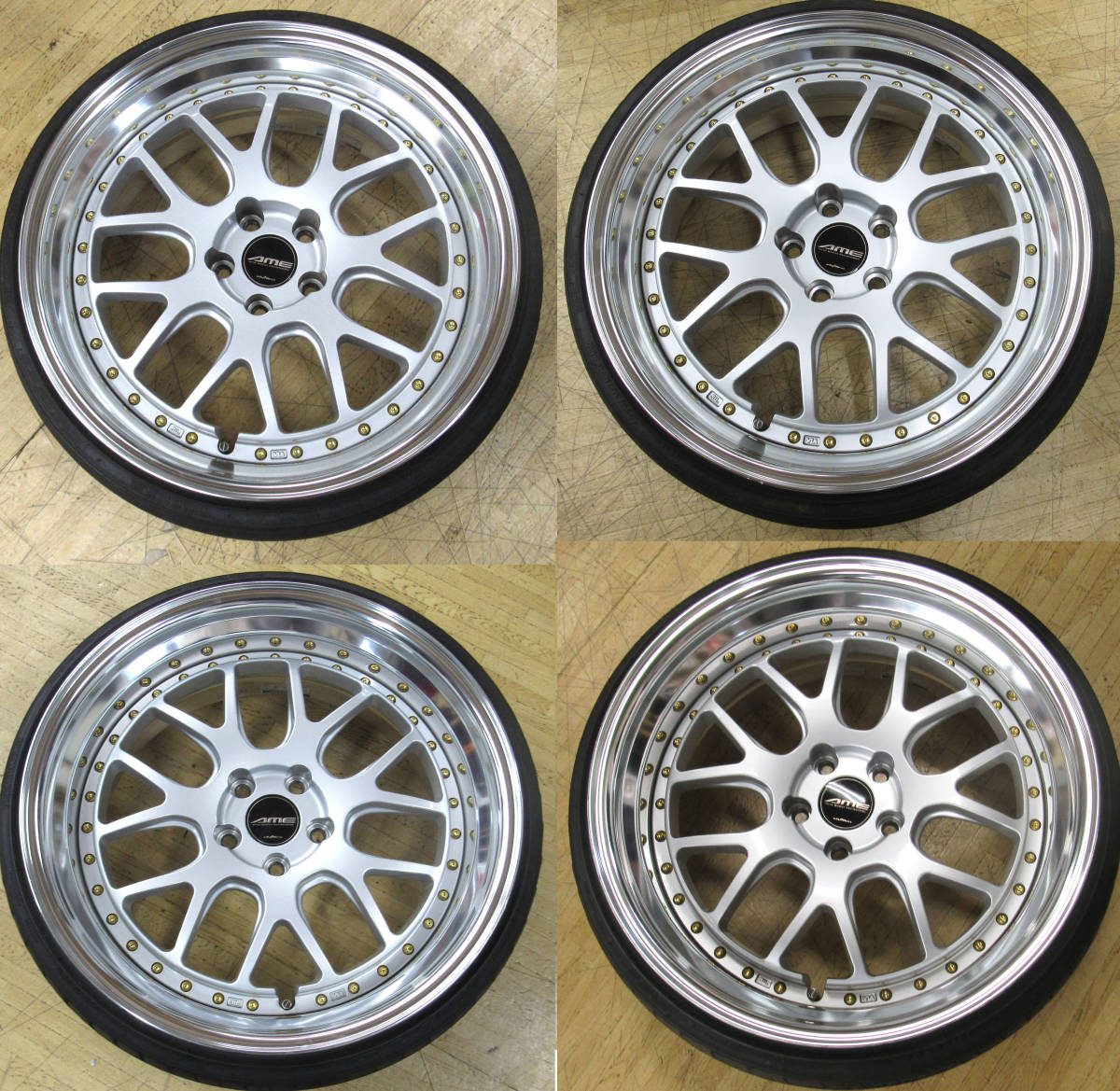 美品 程度良好 AME シャレン SHALLEN VMX 20インチ 9J 16 10 20 PCD 