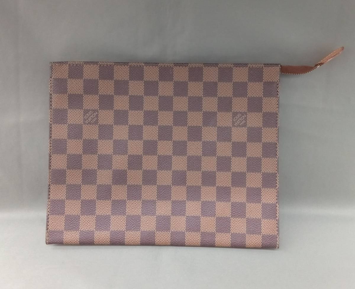 ジャンク 【現状品】ルイヴィトン LOUIS VUITTON ダミエ エベヌ 