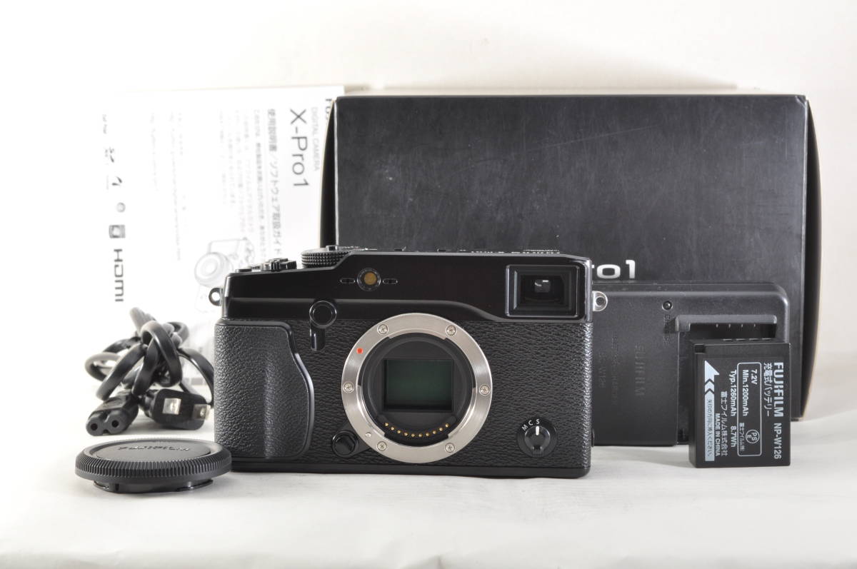 ☆極上級☆FUJIFILM フジフイルム X-Pro1 ボディ 元箱付き！ 【公式通販】