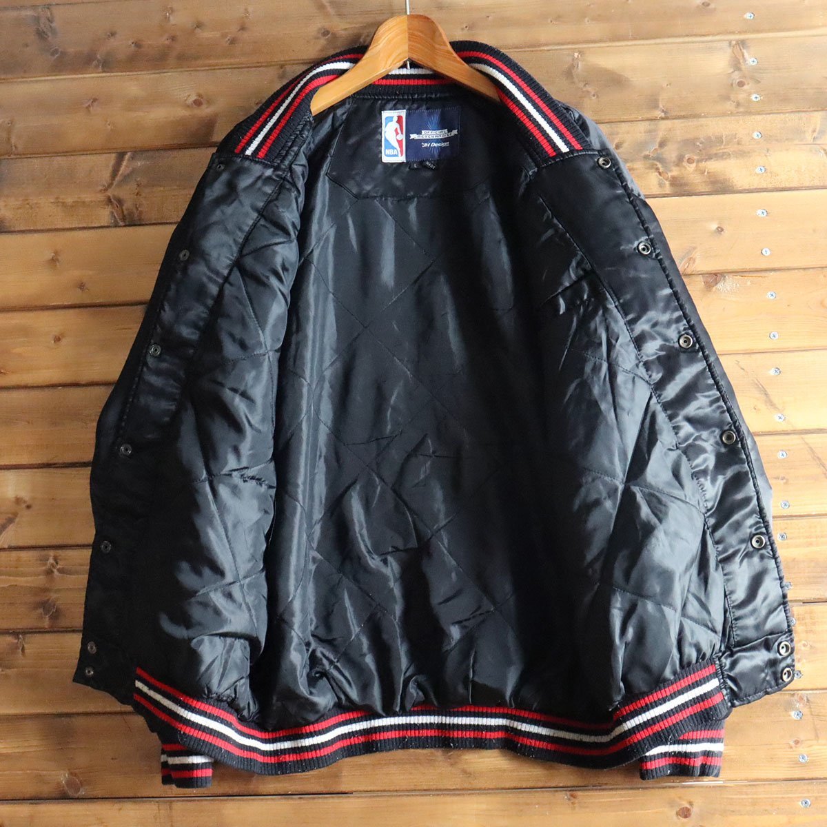 N1/m8.29-5 NBA MIAMI HEAT マイアミヒート JH design ナイロンサテン 