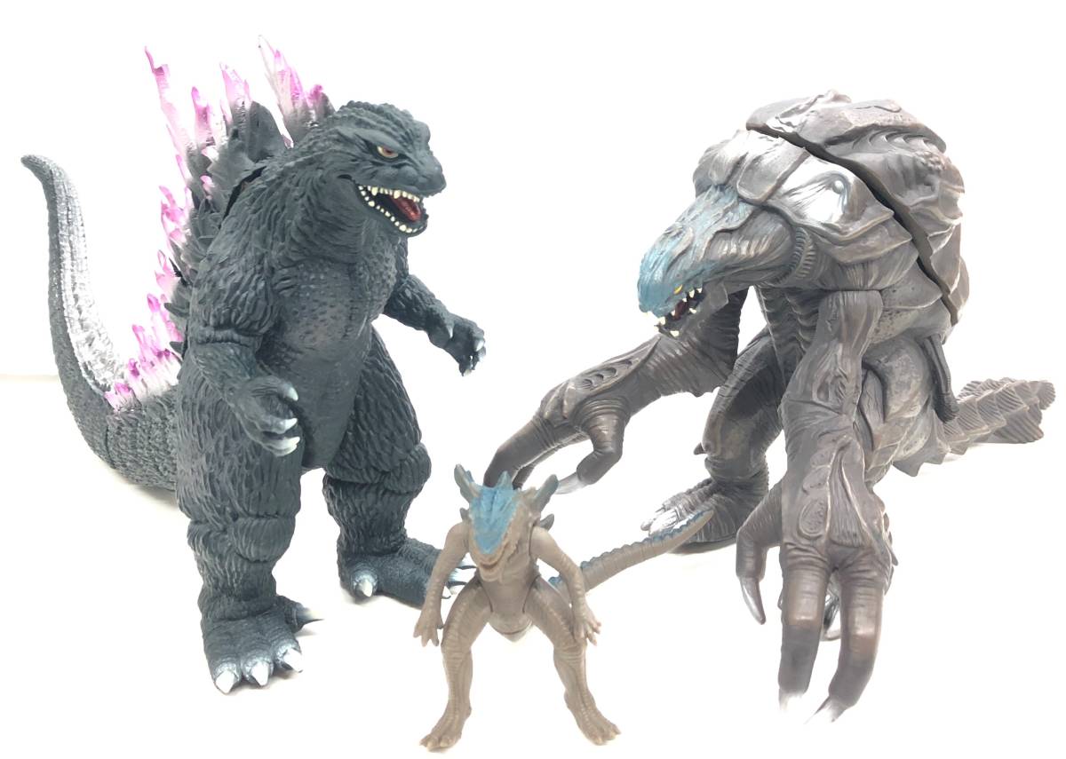 BANDAI バンダイ 激突サウンド ゴジラVSオルガ おまけ付き フィギア 