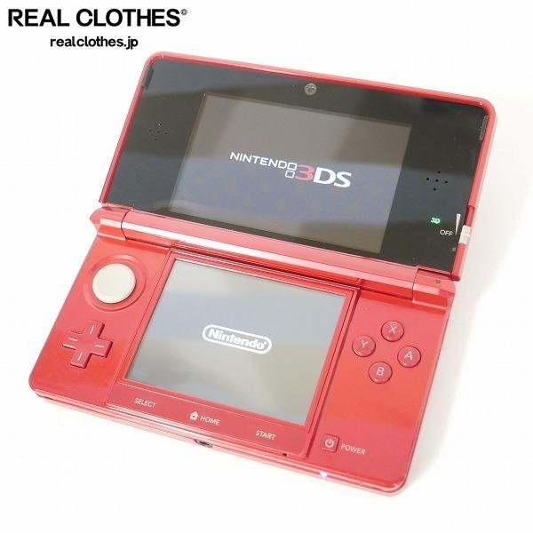  任天堂/Nintendo ニンテンドー 3DS 本体 CTR-001 メタリックレッド 簡易 /000(ニンテンドー3DS本体)｜売買されたオークション情報、yahooの商品情報をアーカイブ公開 - オークファン ニンテンドー3DS本体