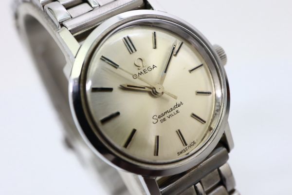 ▽訳あり 1円 OMEGA オメガ シーマスター デビル 自動巻 動作品 W