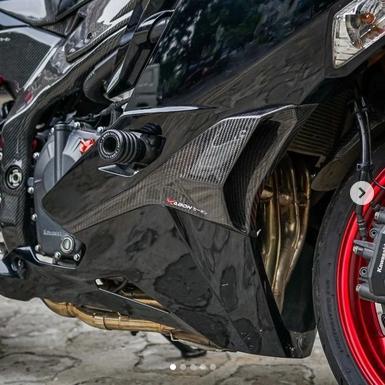 ZX25R カーボン サイド エアスクープ エアダクト ZX-25R(サイド)｜売買