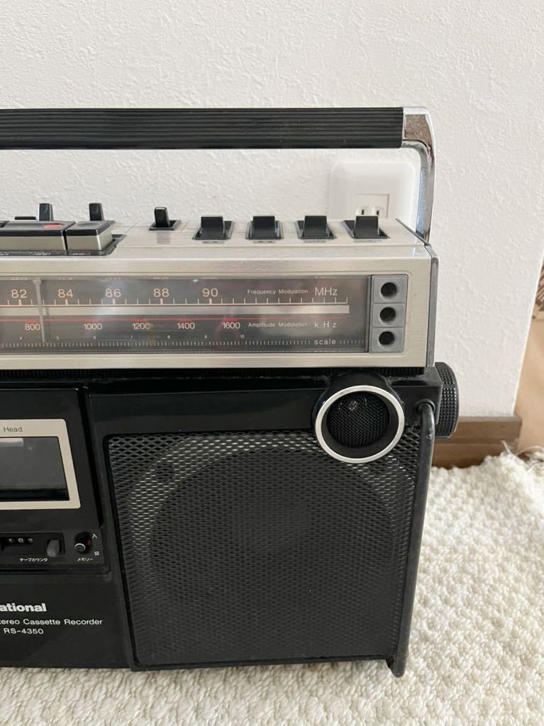 National RS-4350 ナショナルラジカセRS-4350 ラジカセ FM - FM⁄AM⁄FM