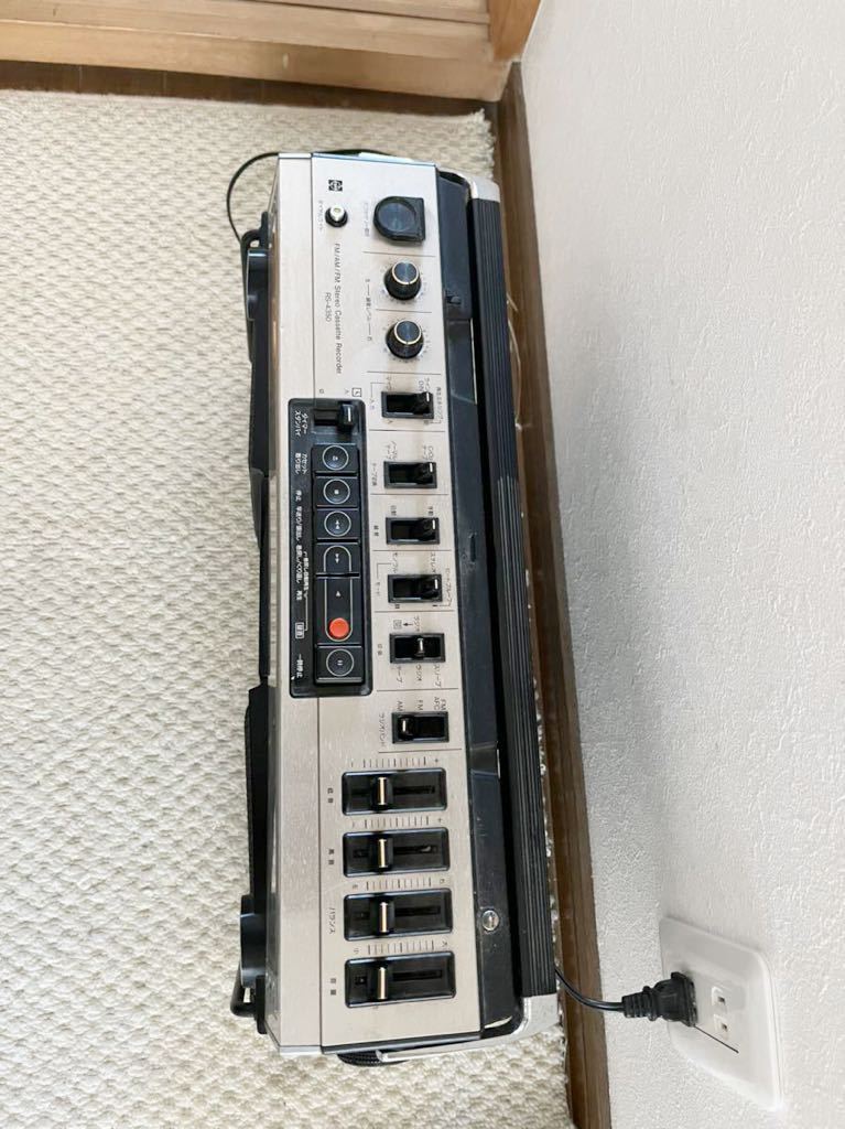 National RS-4350 ナショナルラジカセRS-4350 ラジカセ FM - FM⁄AM⁄FM