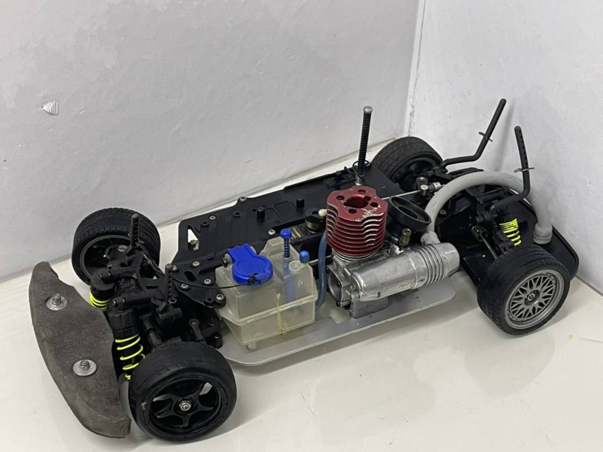 ジャンク ラジコンカー TLU-02 タミヤ 1円〜 シャーシ、モーター